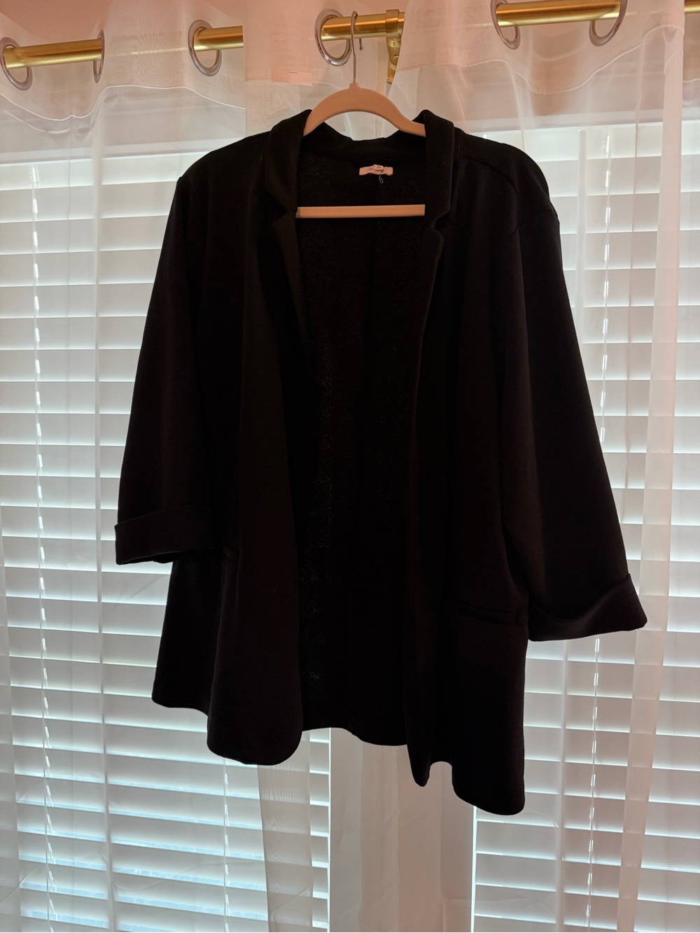 Maurices Open Front 3/4 Sleeve Blazer - Picture 1 of 3